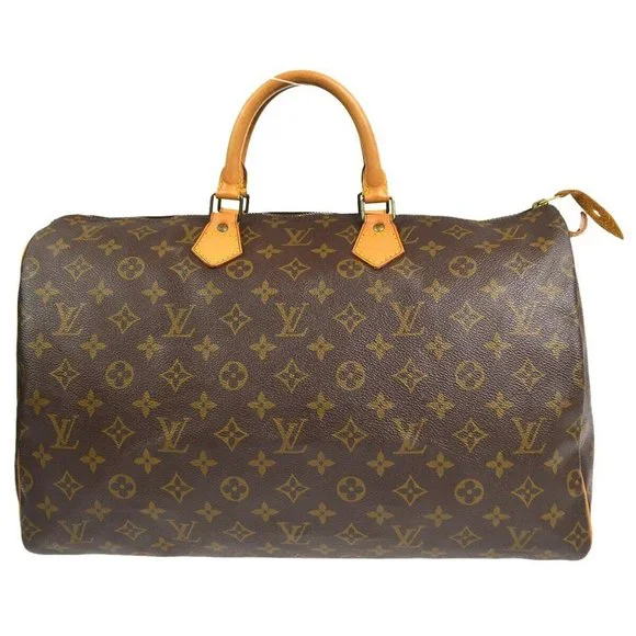 Auth Louis Vuitton Speedy 40 Handbag Purse Monogram Canvas #59067L31 - Picture 1 of 10